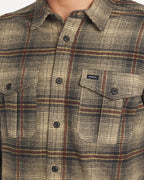 Mens Huges Flannel Long Sleeve Shirt
