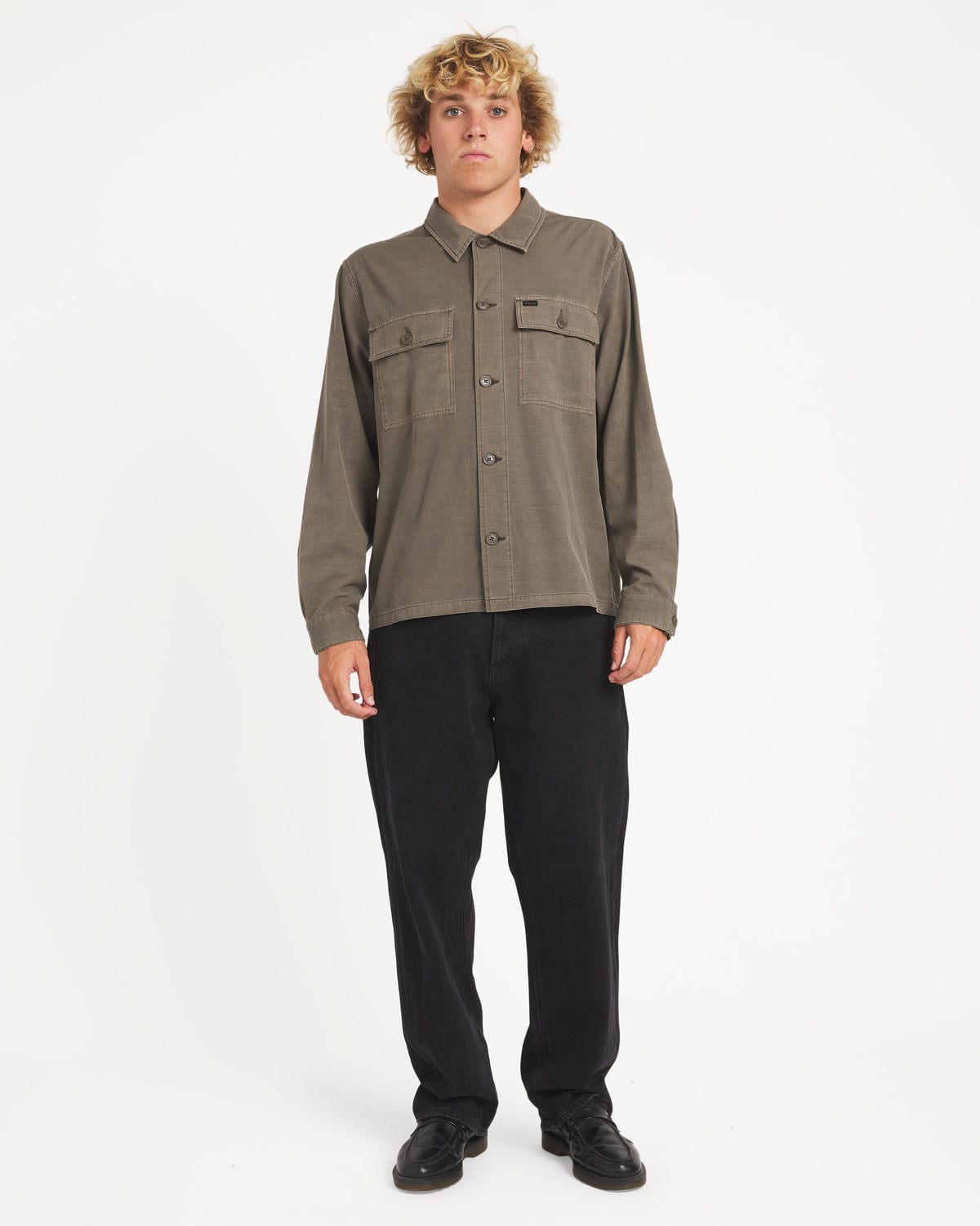 Mens Coas Over Long Sleeve Shirt