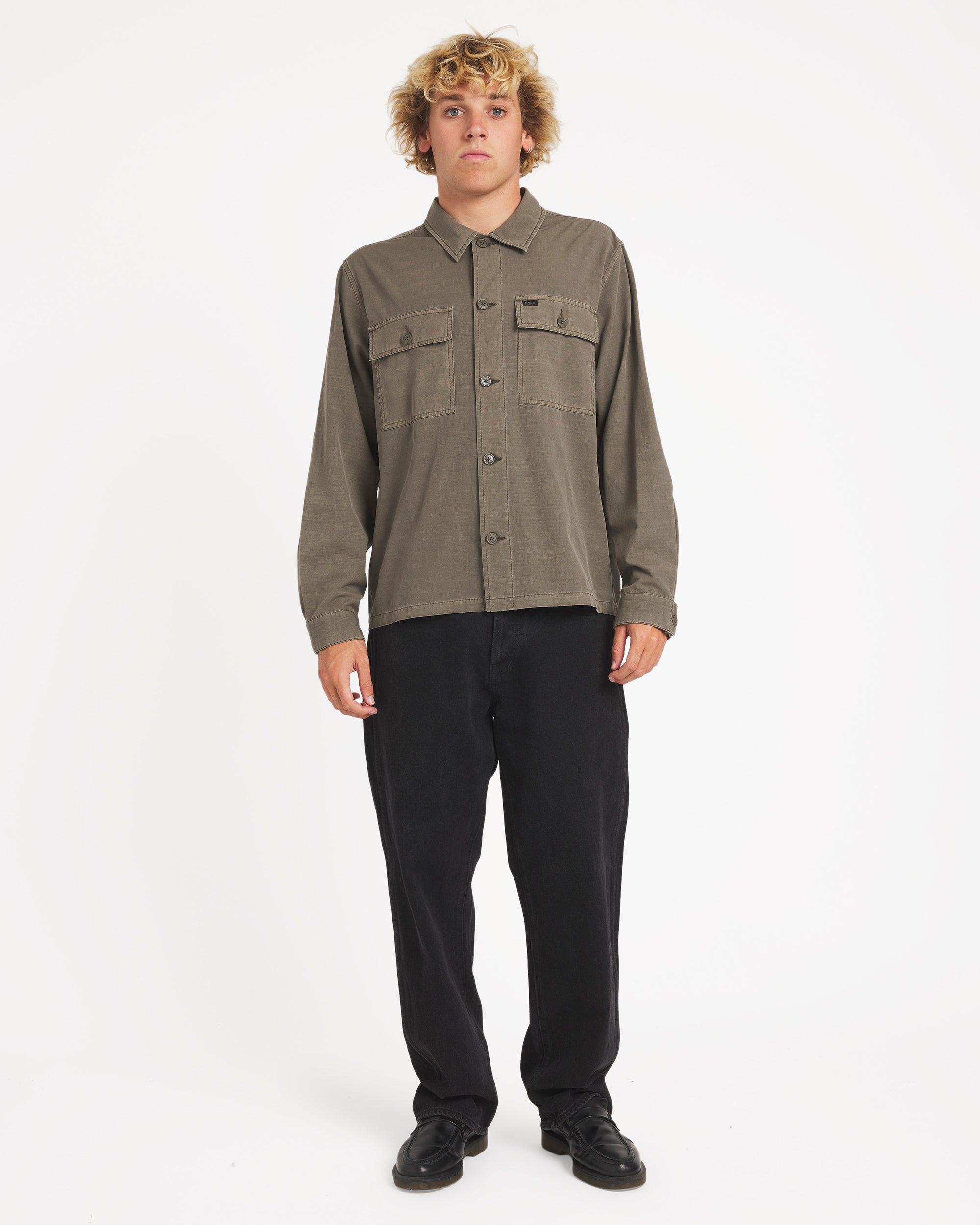 Mens Coas Over Long Sleeve Shirt