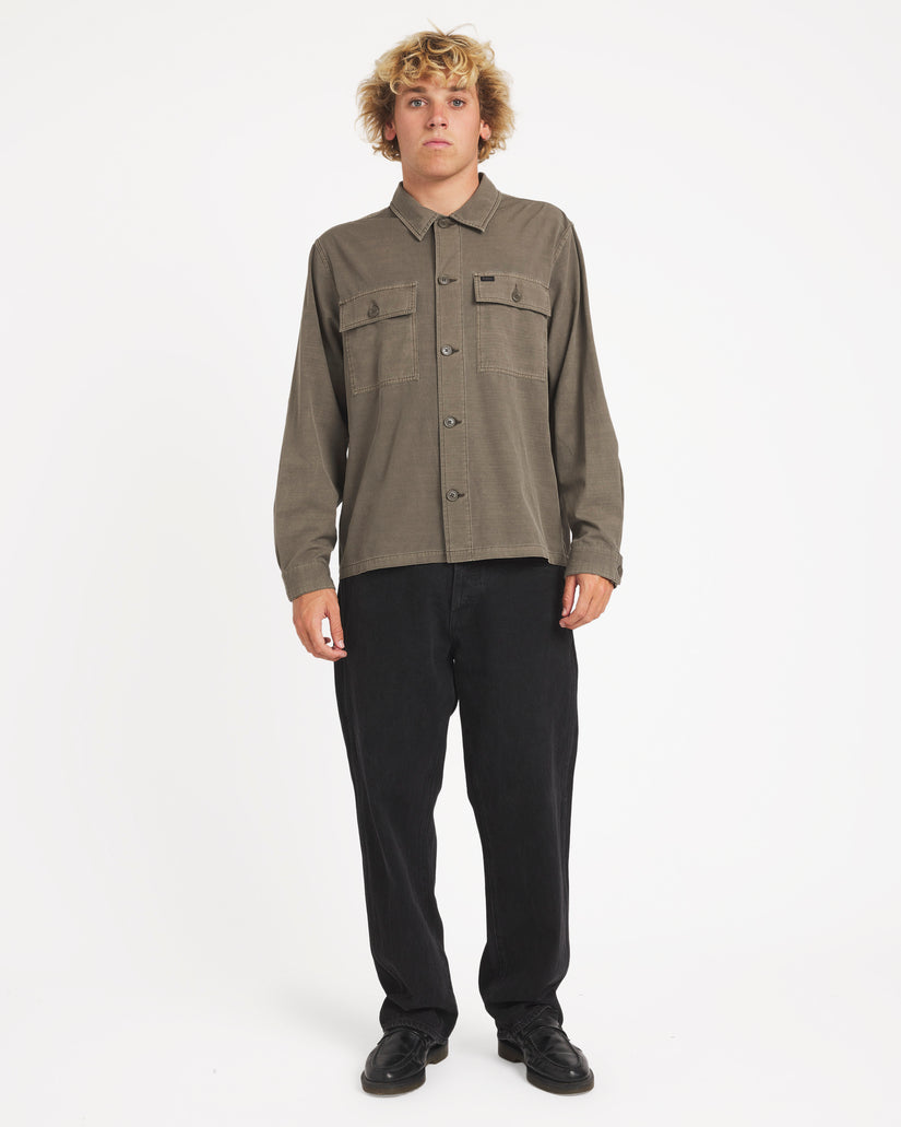 Mens Coas Over Long Sleeve Shirt