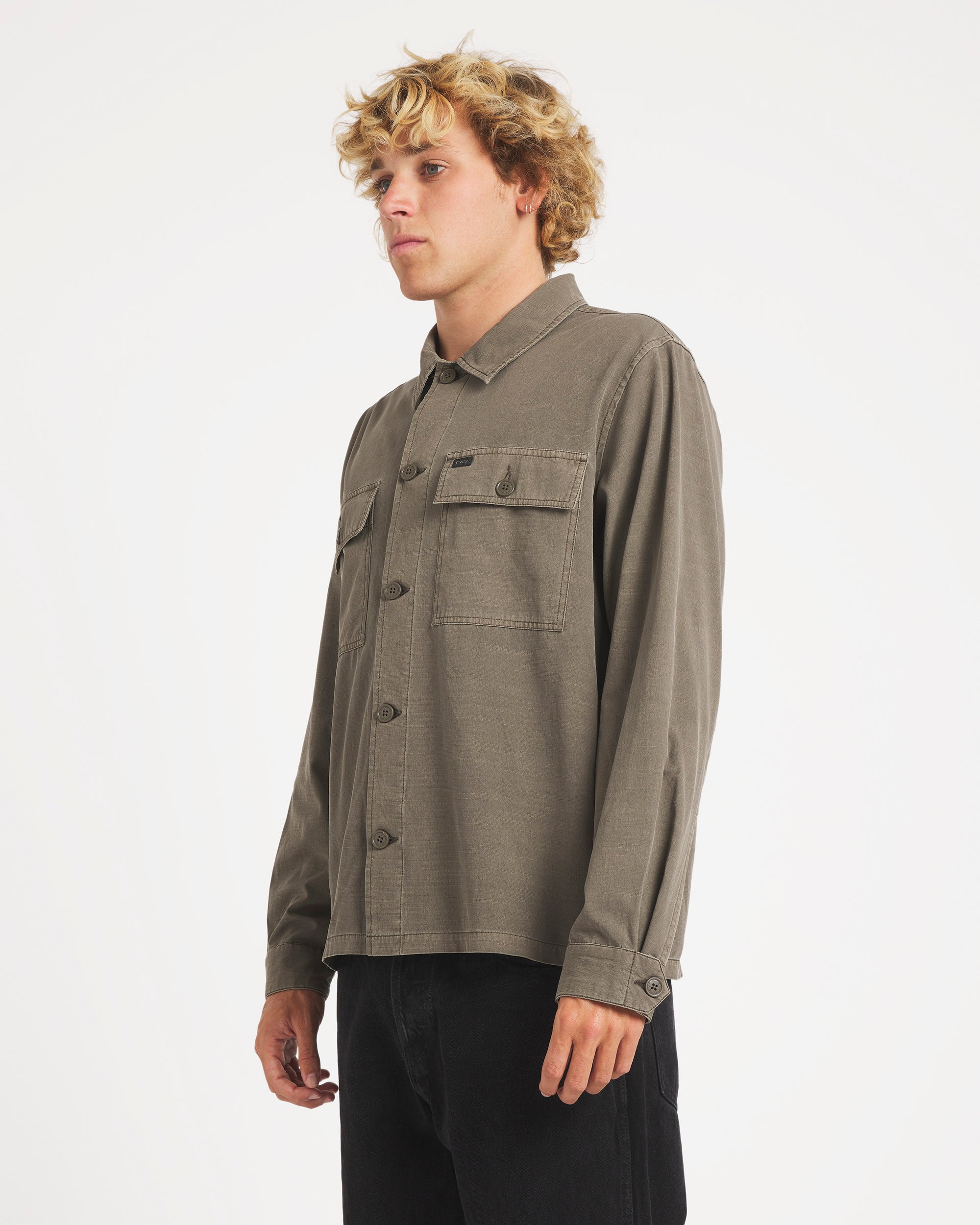 Mens Coas Over Long Sleeve Shirt