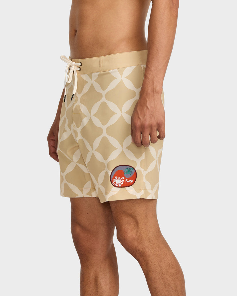 Mens LA Ornament 17" Boardshorts