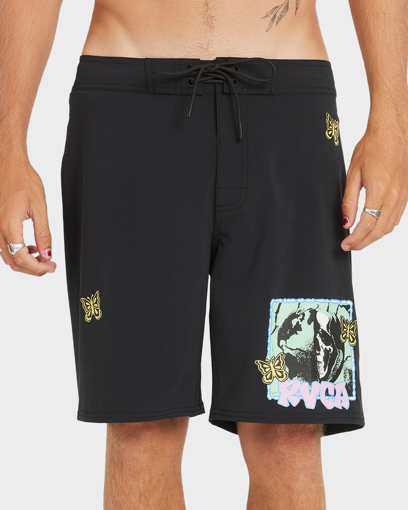 Mens VA Trunk Print 19" Boardshorts