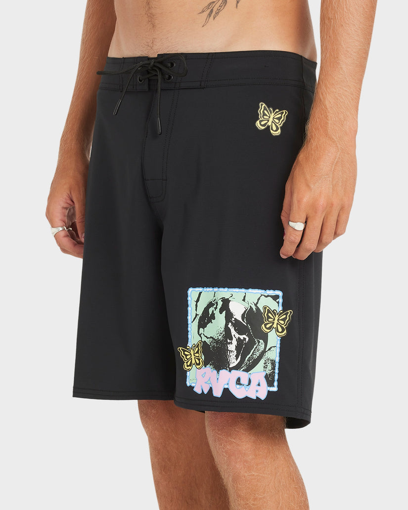 Mens VA Trunk Print 19" Boardshorts