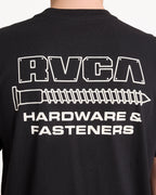 Mens RVCA Fasteners T-Shirt
