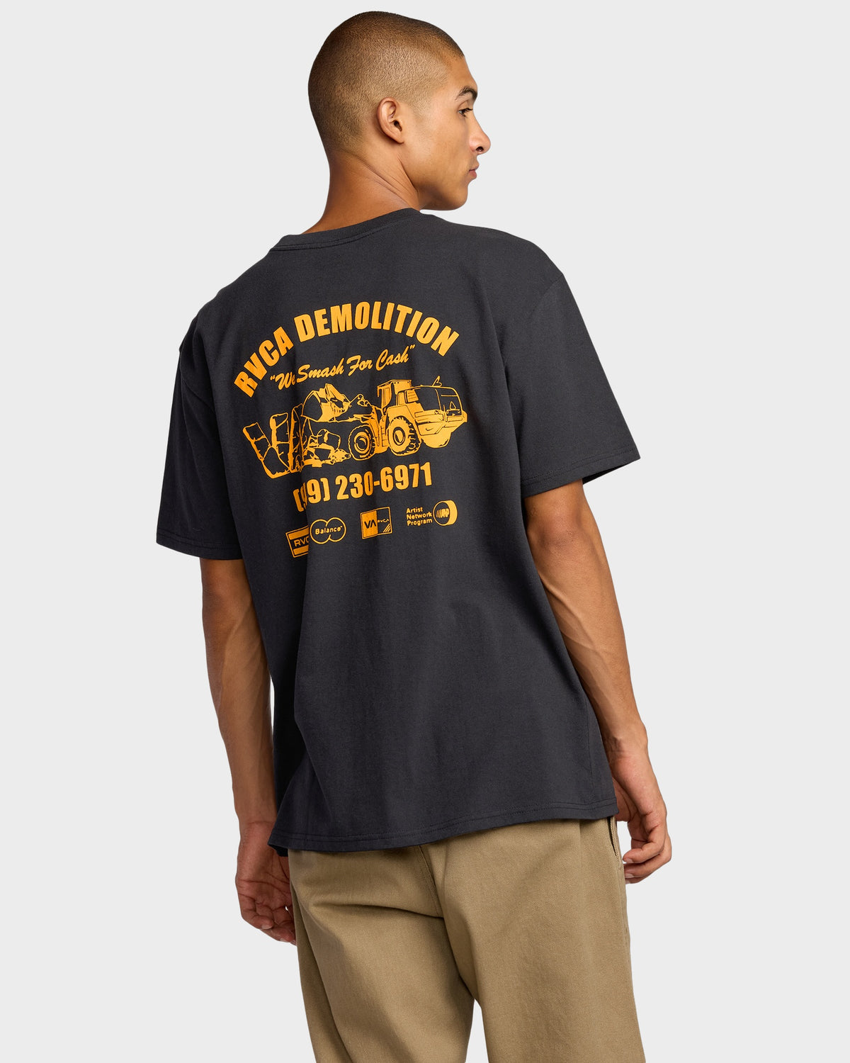 Mens Rvca Demo T-Shirt