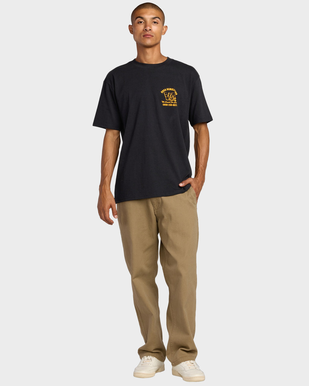 Mens Rvca Demo T-Shirt