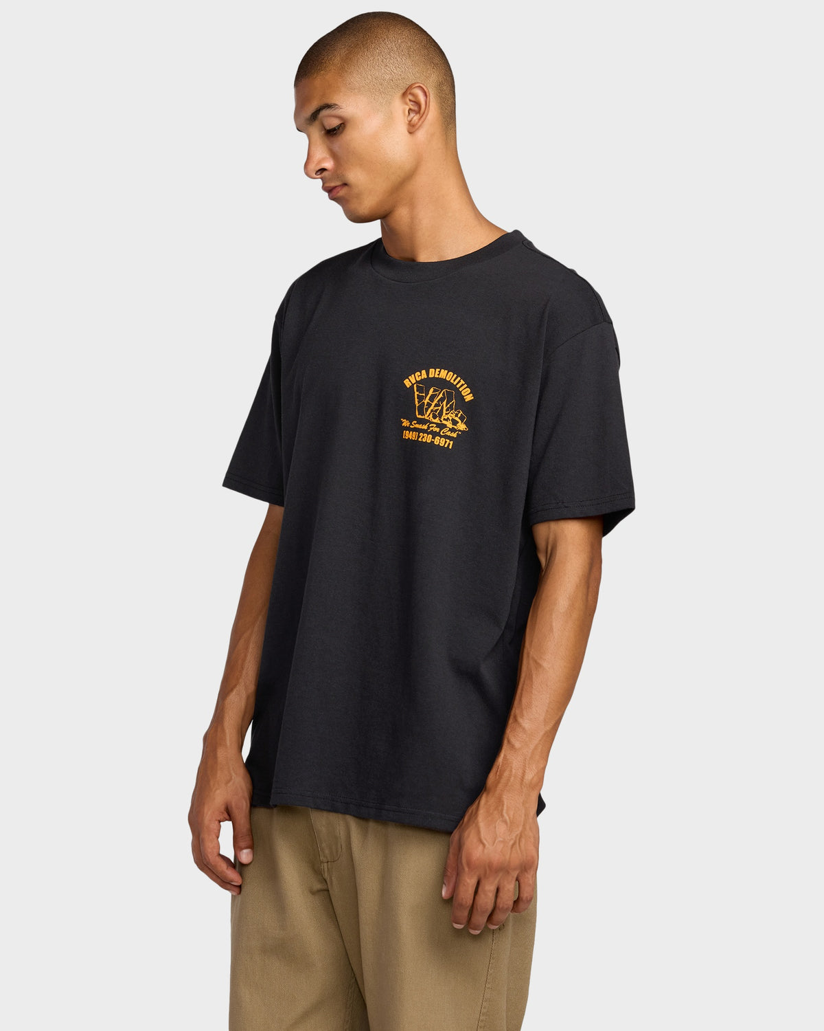 Mens Rvca Demo T-Shirt