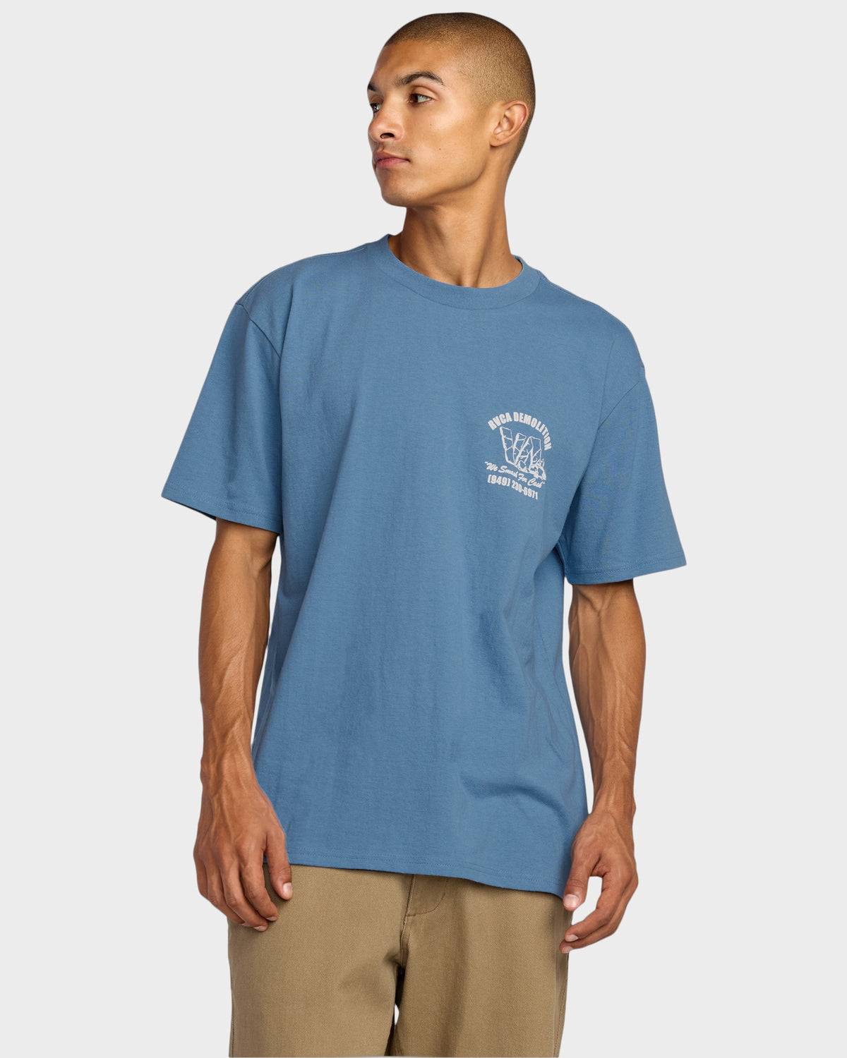 Mens Rvca Demo T-Shirt