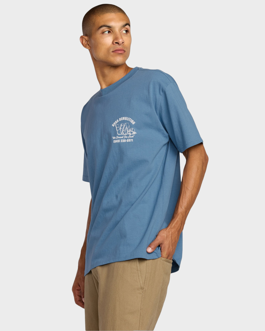 Mens Rvca Demo T-Shirt