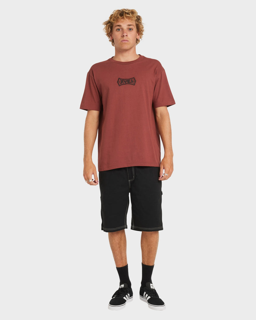 Mens Meric Text T-Shirt