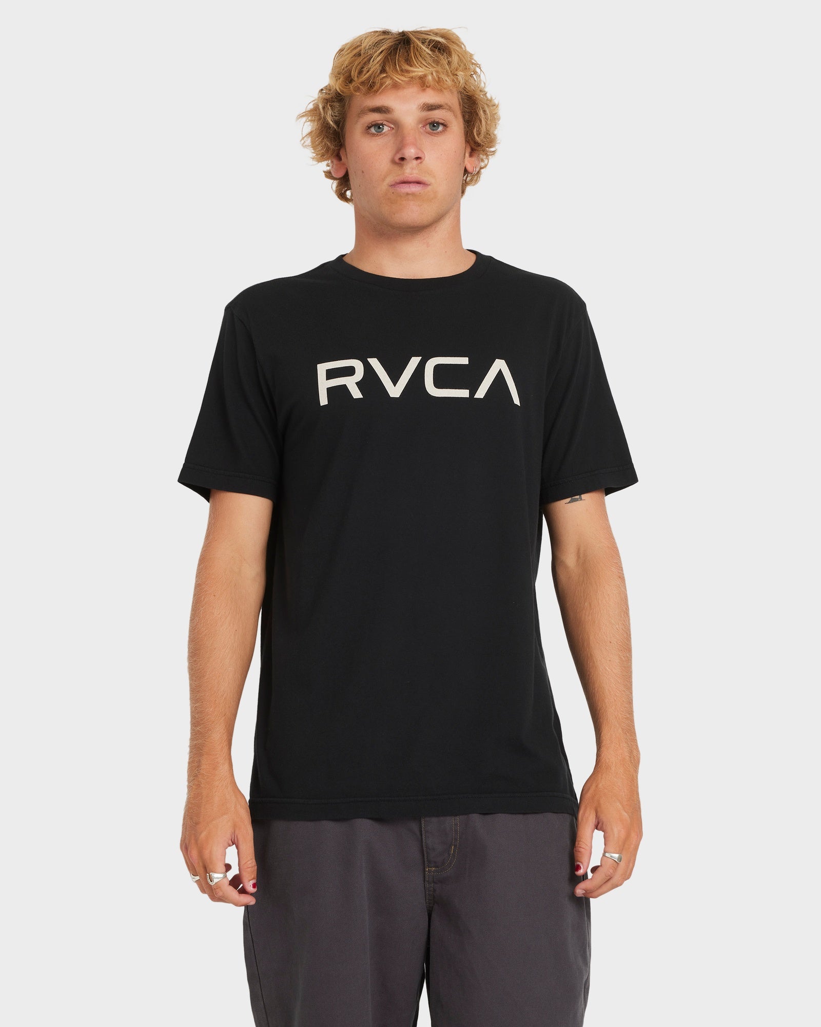 Mens Big Rvca T-Shirt Mens Big Rvca T-Shirt