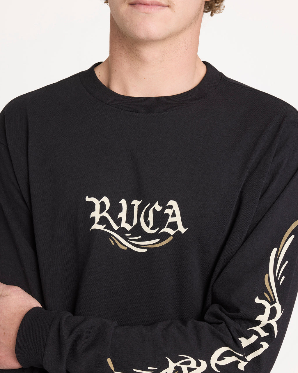 Mens Retract Long Sleeve T-Shirt
