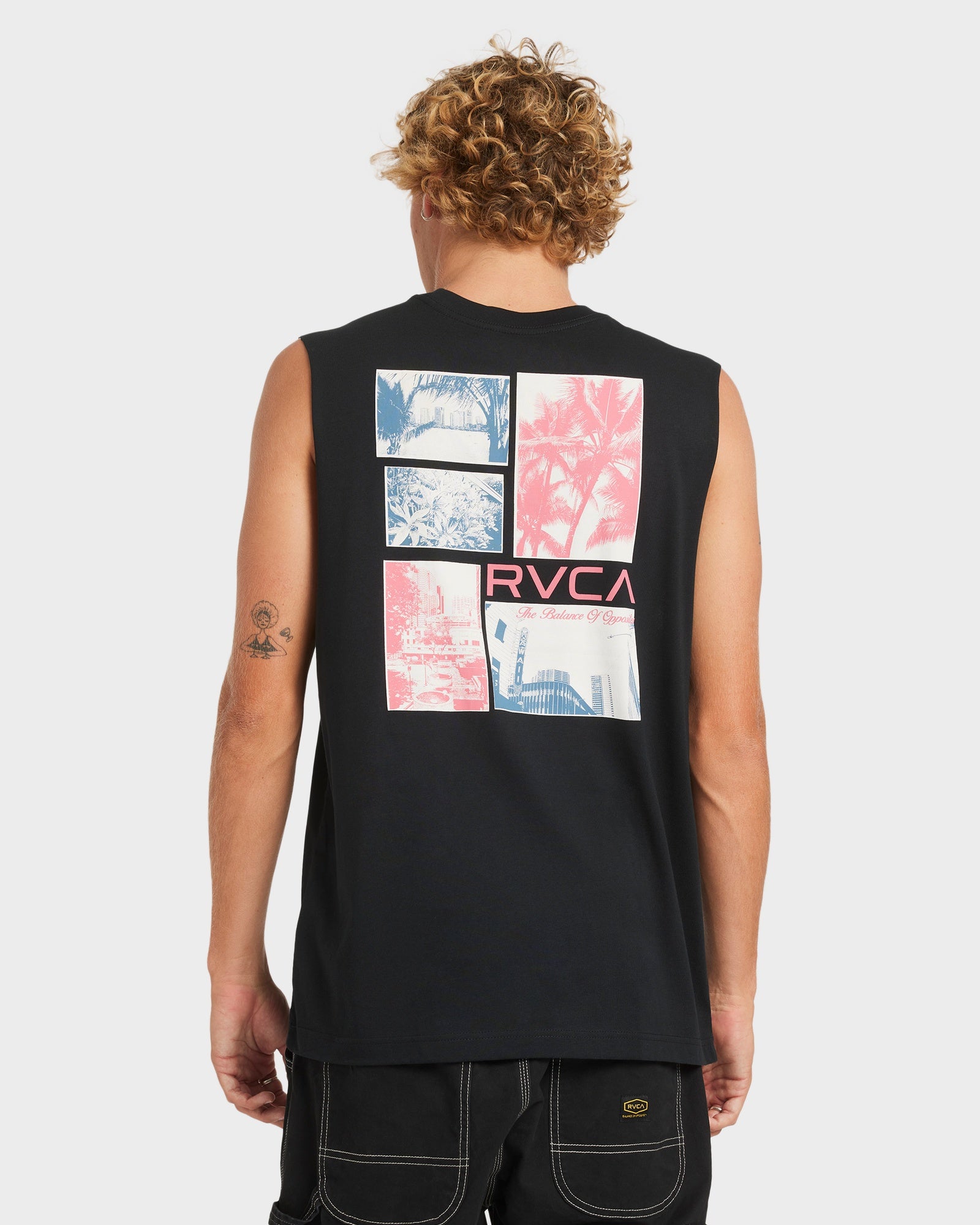 Mens Aloha Town Muscle