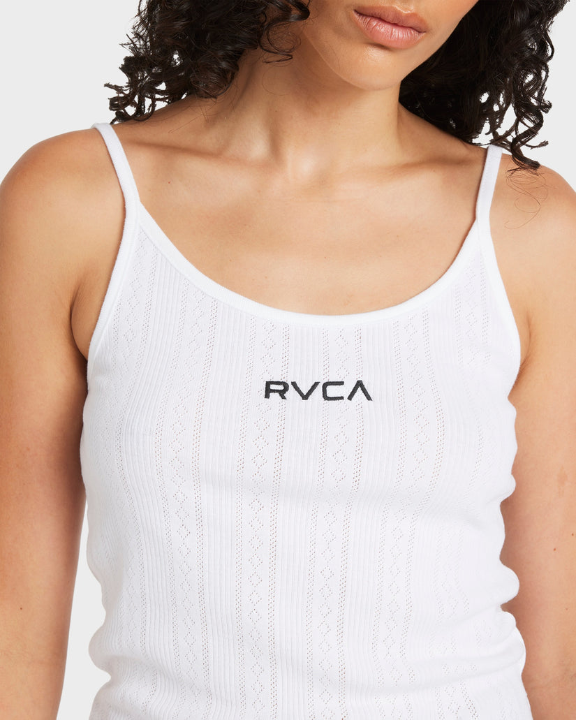 Womens Pointele Tank Top