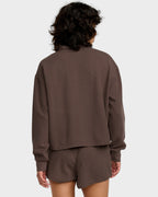 Womens Glory Waffle Long Sleeve Shirt
