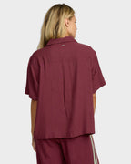 Womens Syd Stripe Short Sleeve Shirt