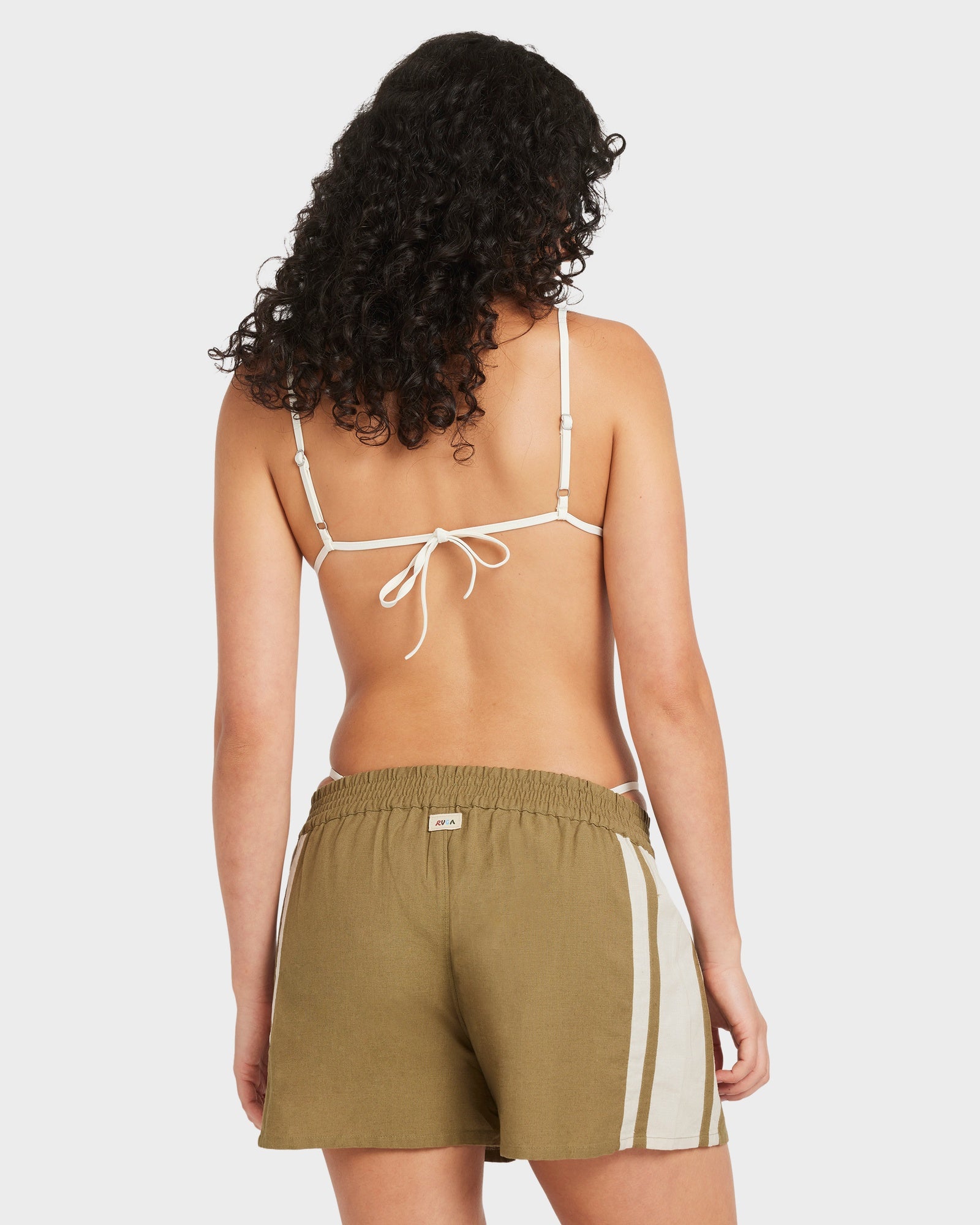 Womens Mel G Elastic Waist Shorts