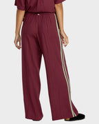 Womens Syd Stripe Elastic Waist Pants