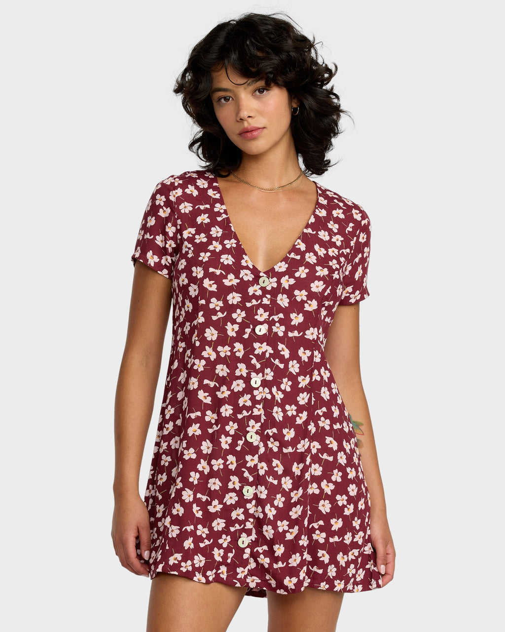 Womens Understated Midi Dress