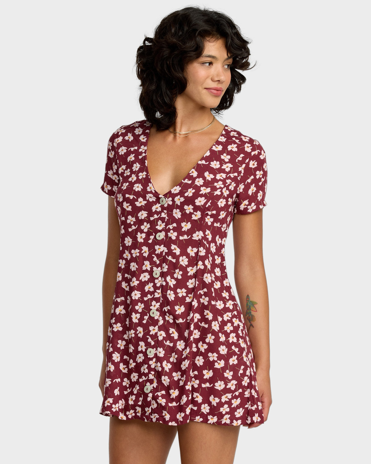 Womens Understated Midi Dress