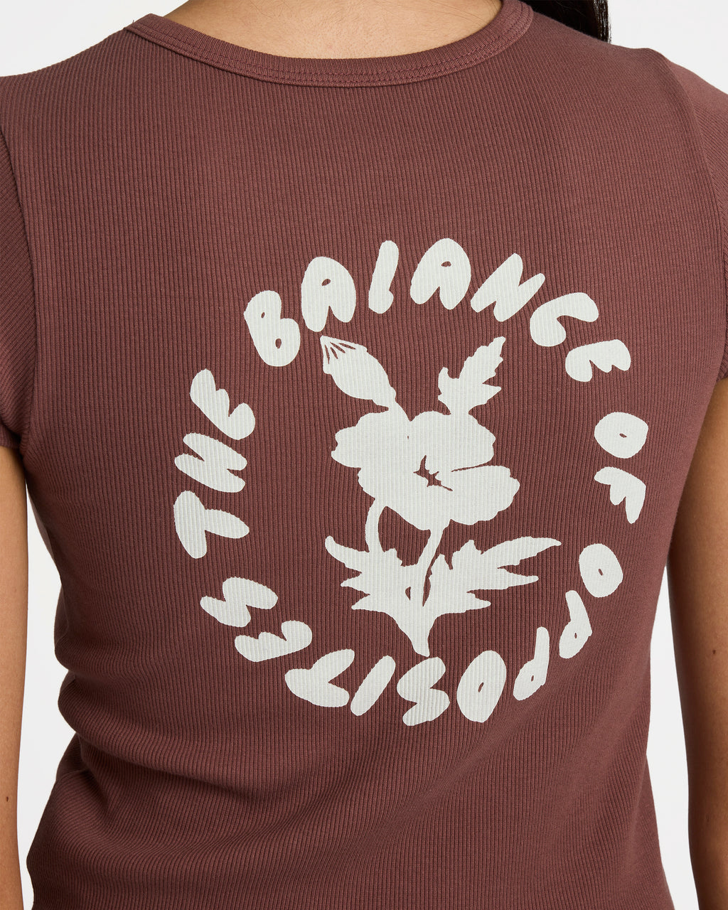 Womens Ribbed Slim T-Shirt