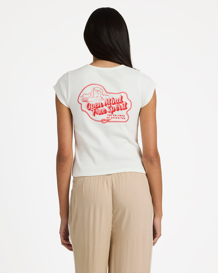 Womens Ribbed Slim T-Shirt