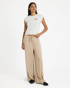 Womens Ribbed Slim T-Shirt