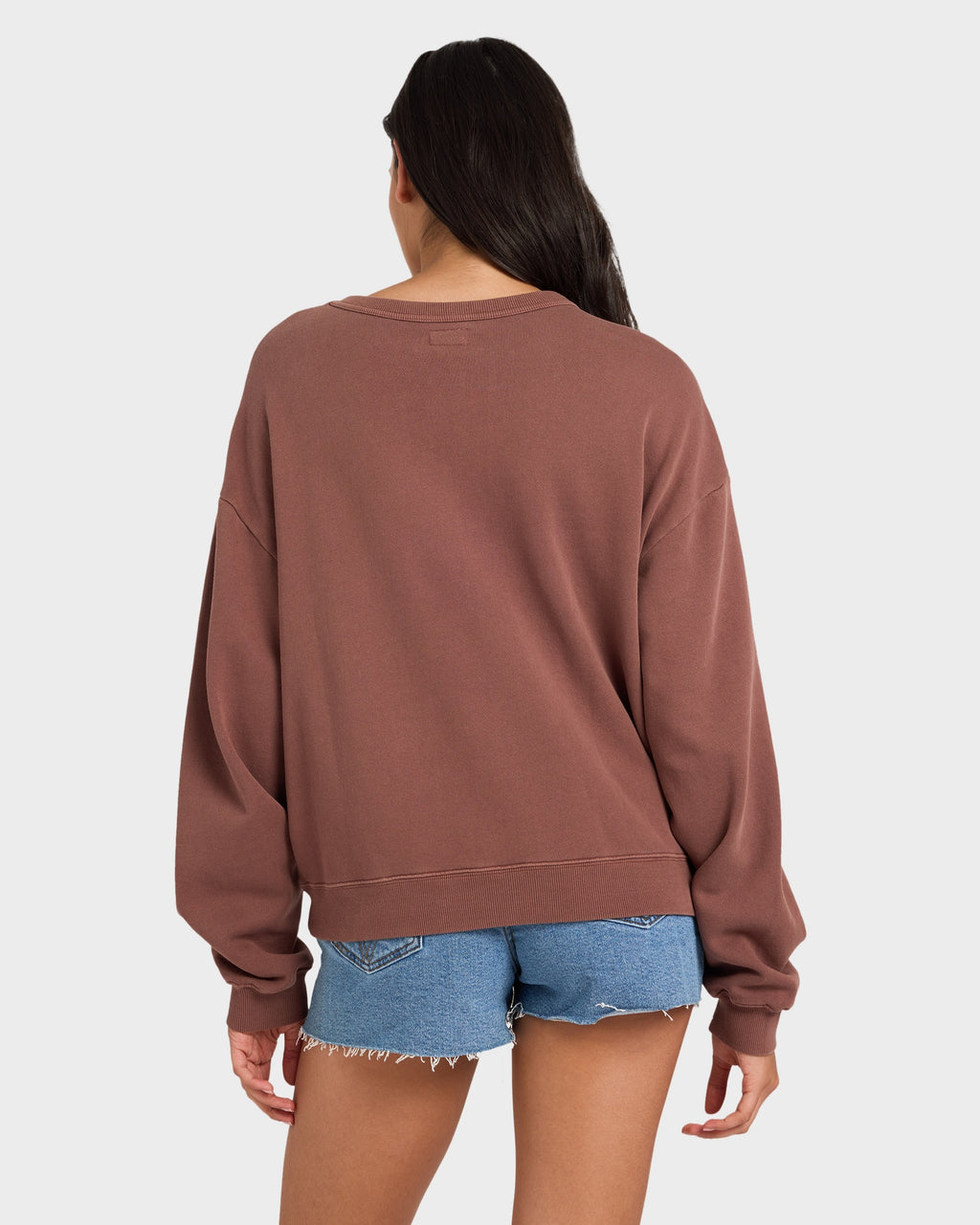 Womens RVCA Pocket Crew Neck