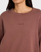 Womens RVCA Pocket Crew Neck