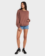 Womens RVCA Pocket Crew Neck