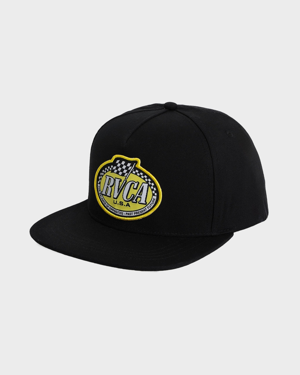 Mens Speed Check Snapback Cap