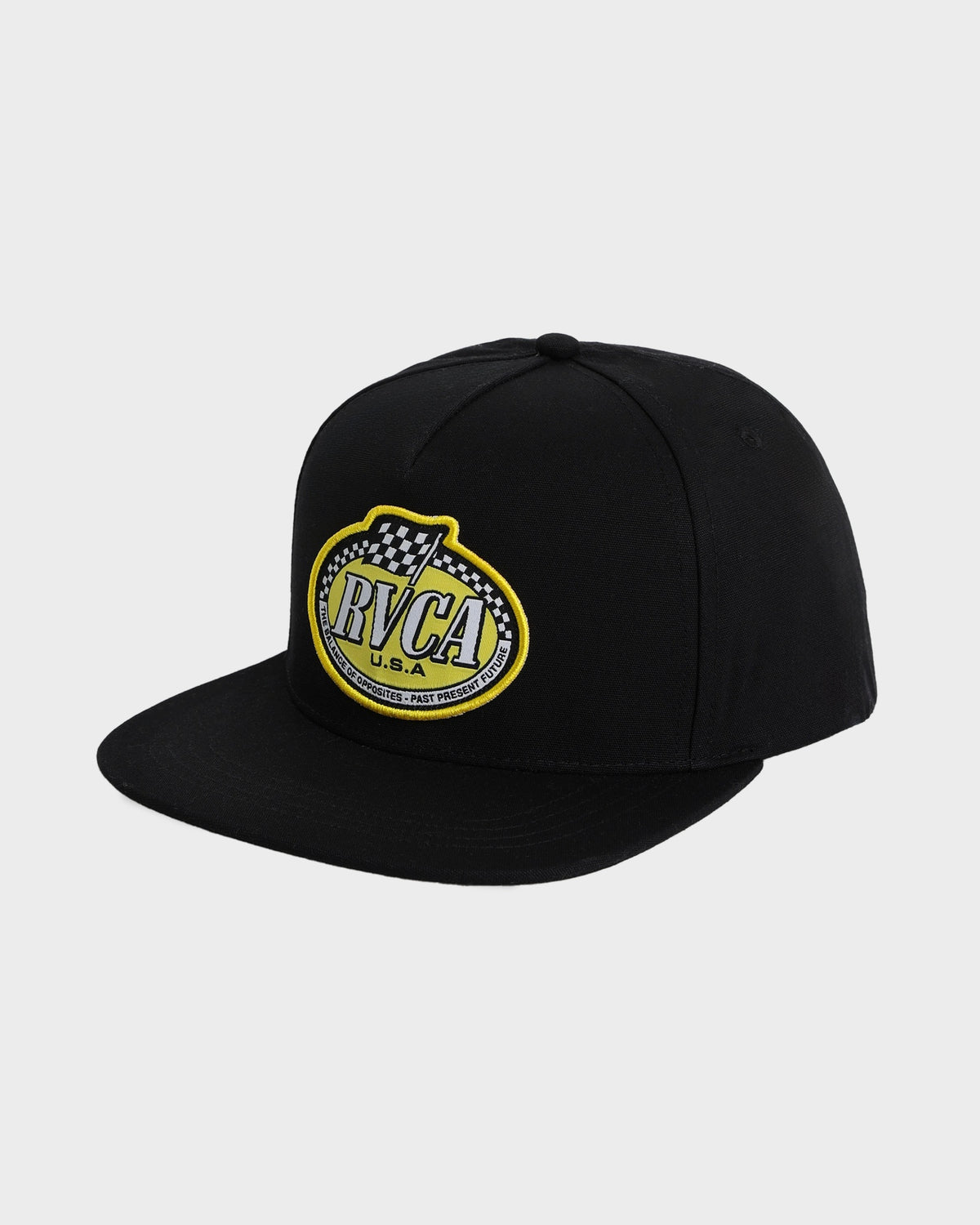 Mens Speed Check Snapback Cap