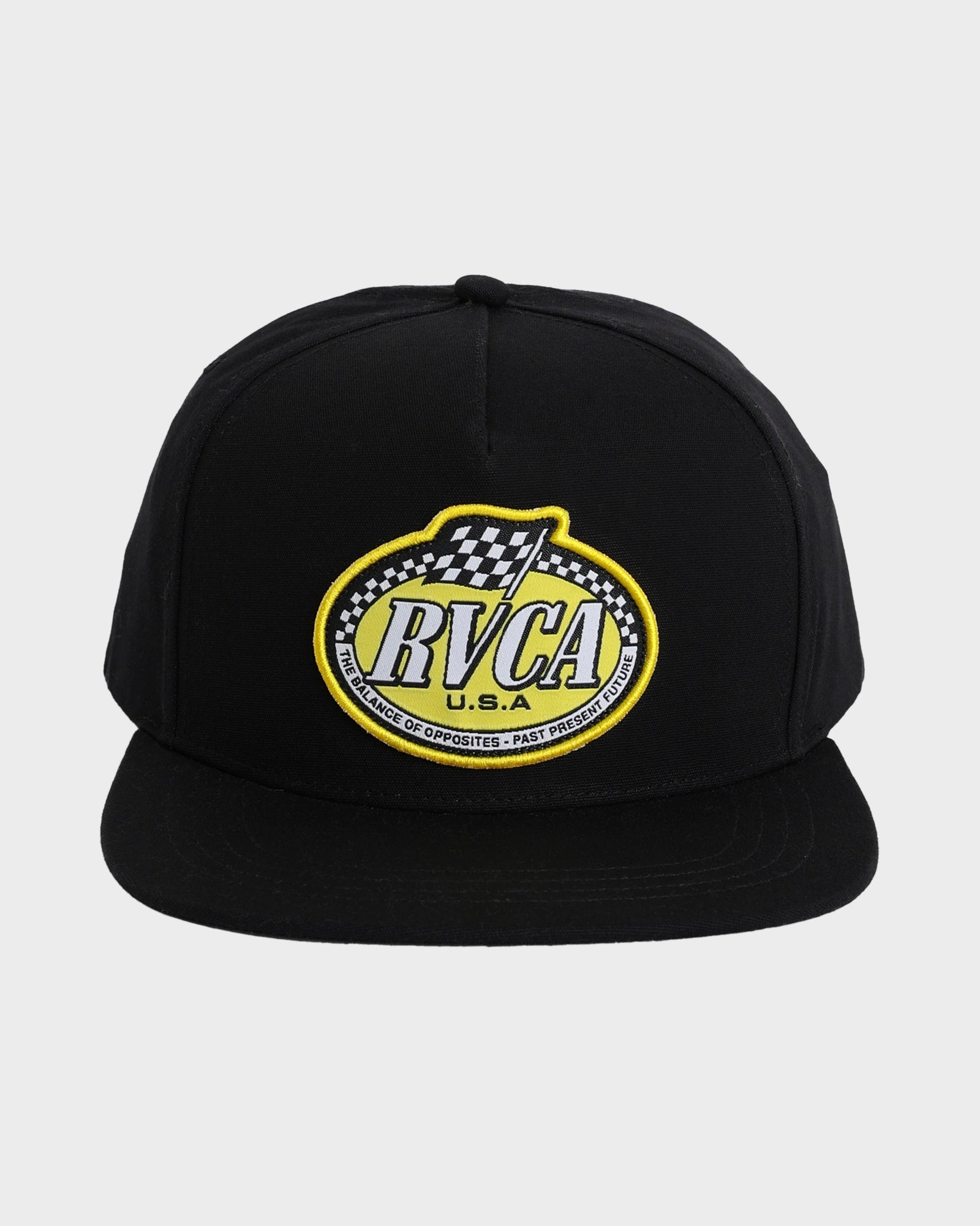 Mens Speed Check Snapback Cap