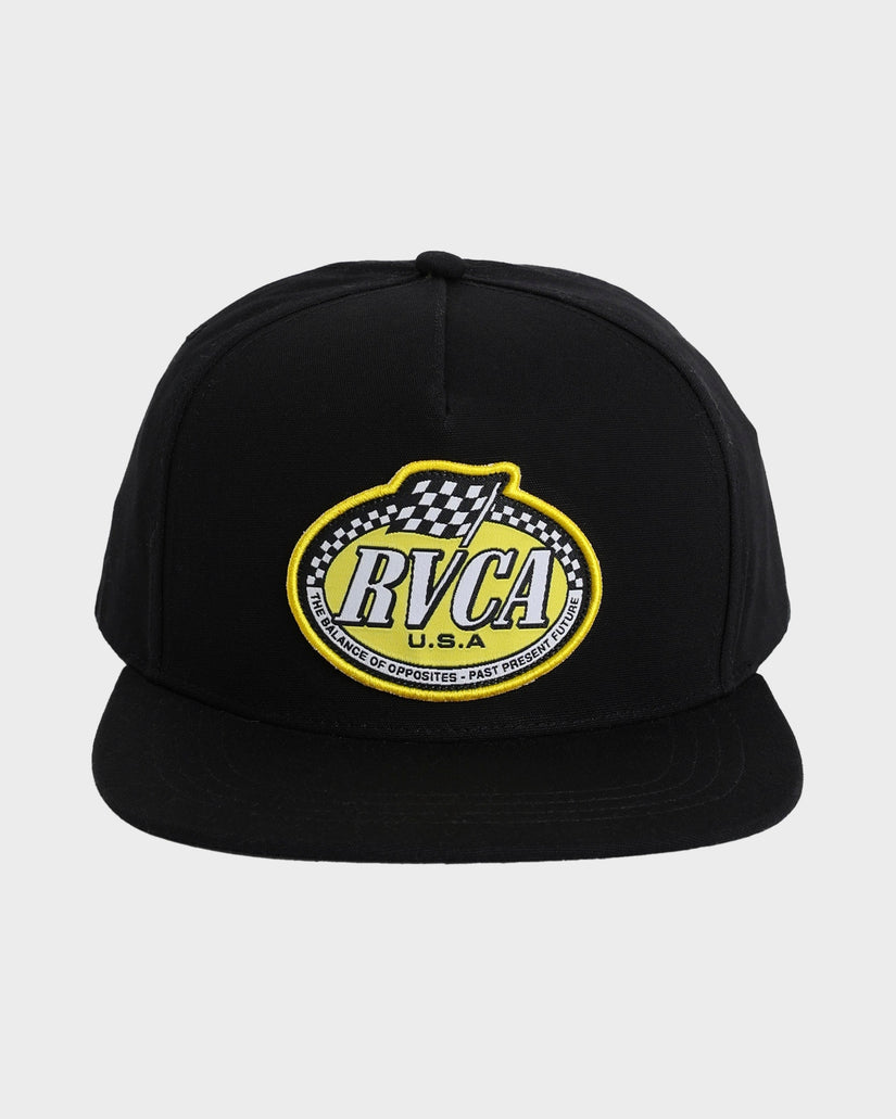 Mens Speed Check Snapback Cap