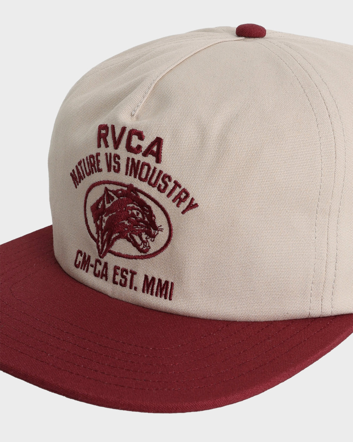 Mens Sky Cat Snapback Cap