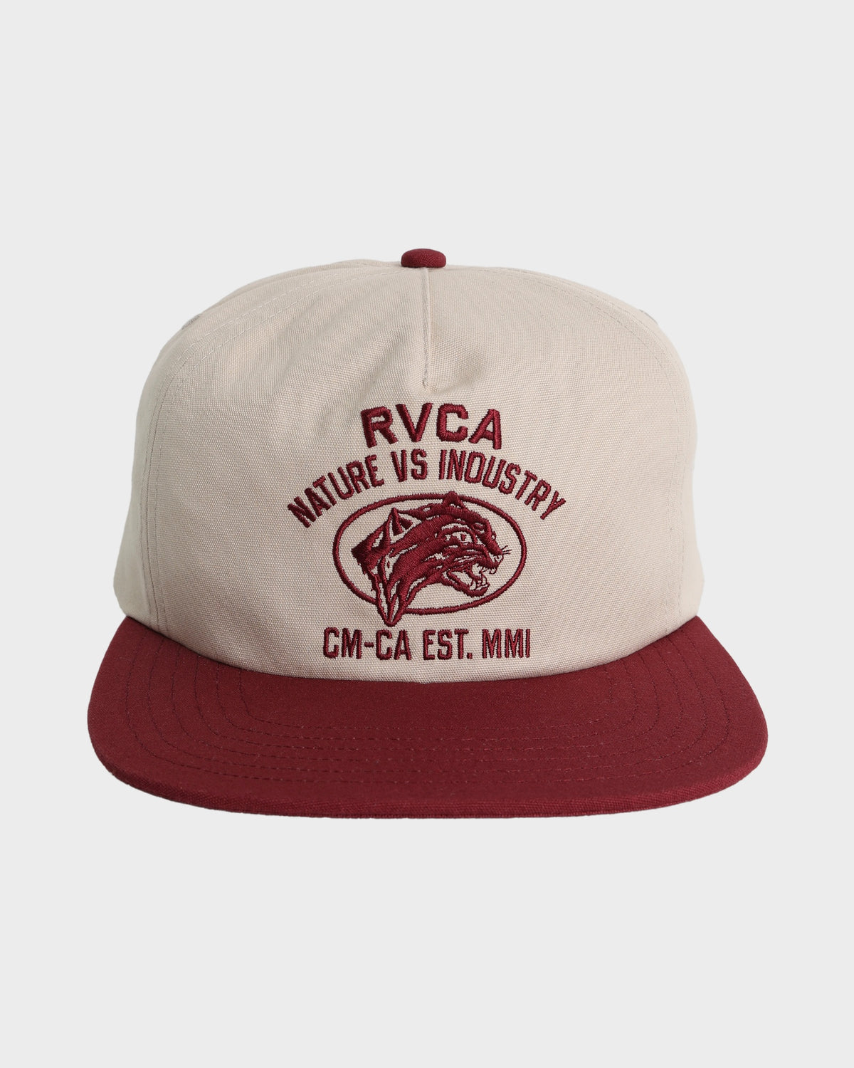 Mens Sky Cat Snapback Cap
