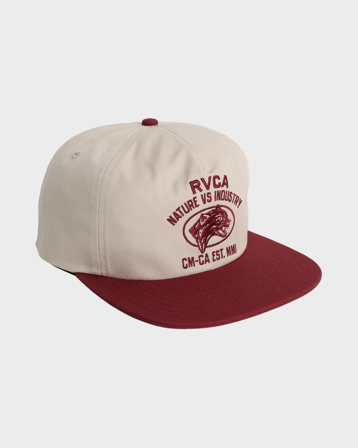 Mens Sky Cat Snapback Cap