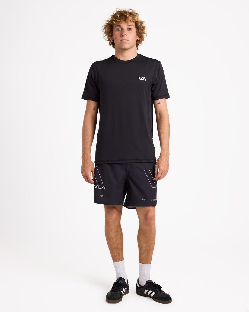 Mens Yoggers 2 in 1 Shorts