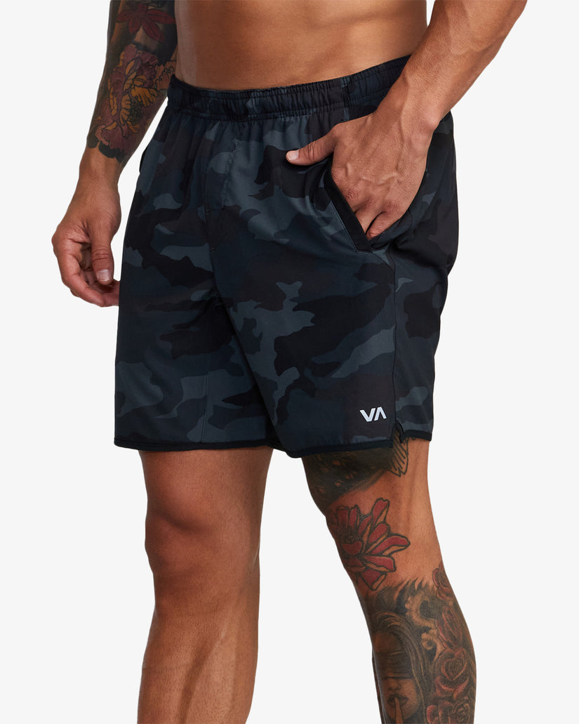 Mens Yogger Stretch 17" Sports Shorts
