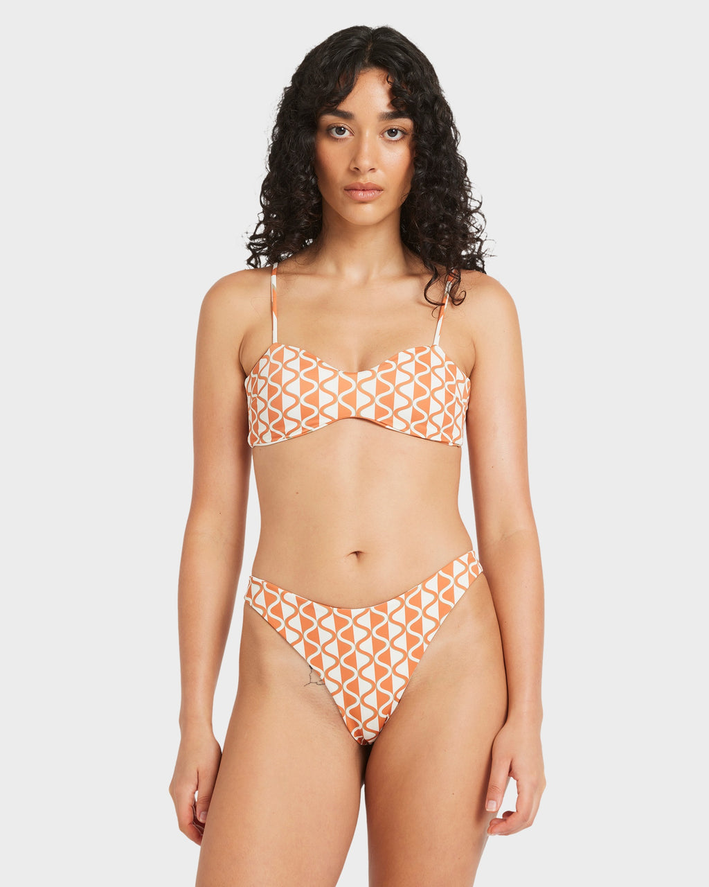 Womens Mind Map Reversible Skimpy Bikini Bottom