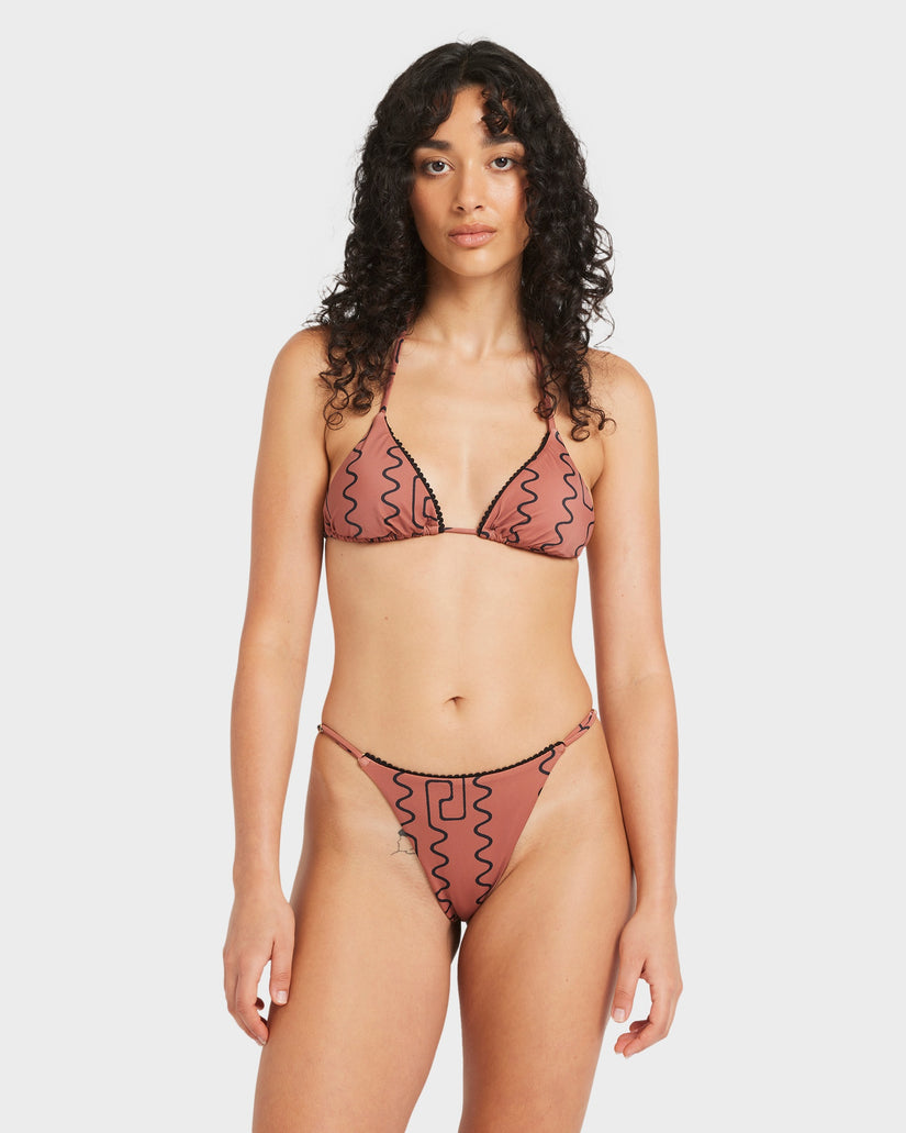 Womens Thought Pattern Bikini Bottom