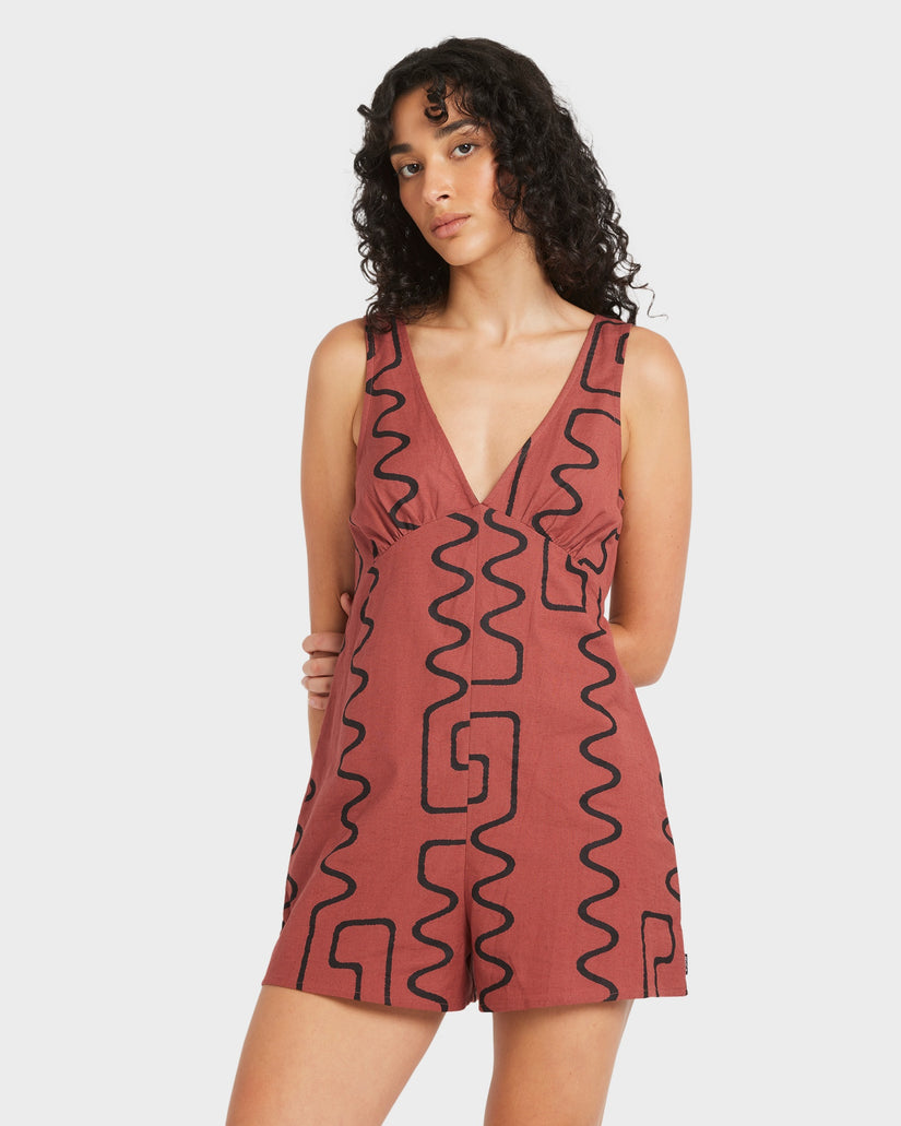 Womens Sunnie Jumper Cover Up Romper