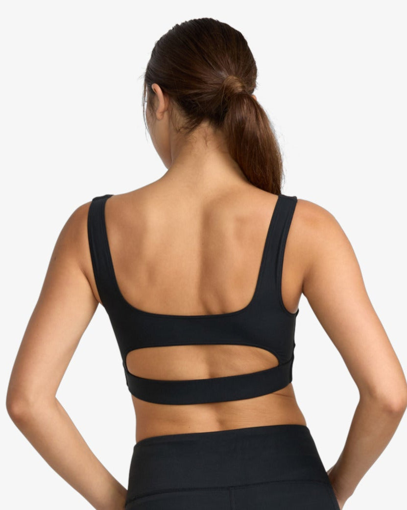 Womens VA Square Neck Sports Bra