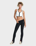 Womens Aren Zip Up Sports Bra