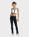 Womens Aren Split Leggings