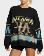Womens Puck It Crew Neck