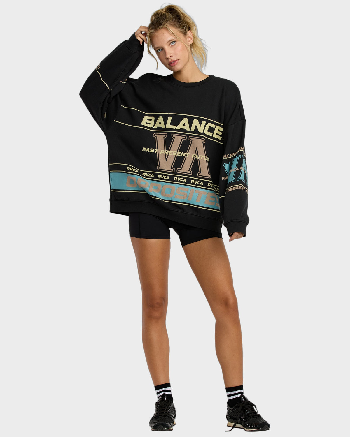Womens Puck It Crew Neck