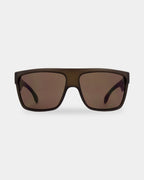 Onyx Matt Translucent Brown Polarised Sunglasses