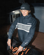 Mens Fluid 2K Hooded Bomber